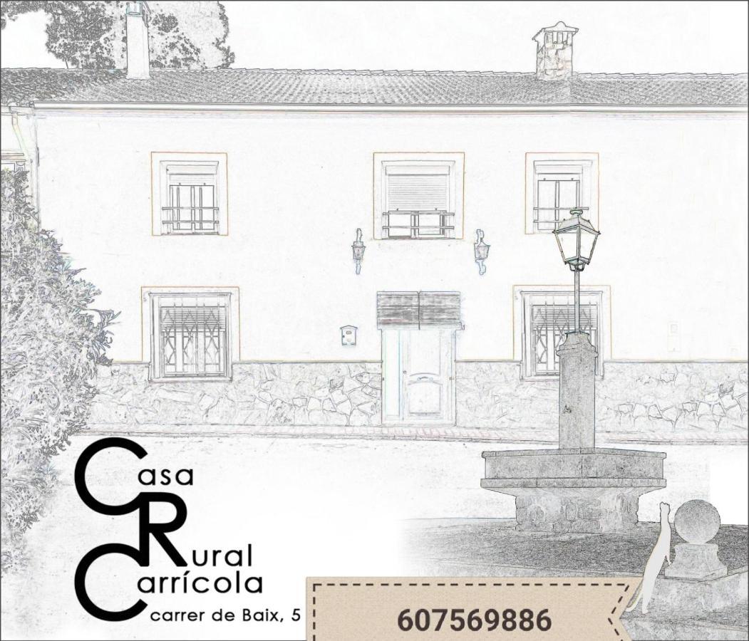 Casa Rural Carricola Bagian luar foto